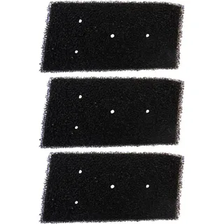 3x Schaumstofffilter / Staubfilter für Whirlpool HSCX10432 HDLX70412 HSCX90311 HSCX90423 HSCX80314 HDLX70314 HSCX10445C TRC7404 TRE8404 Wäschetrockner - Schwarz