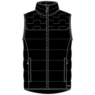 CMP Weste Schwarz XL