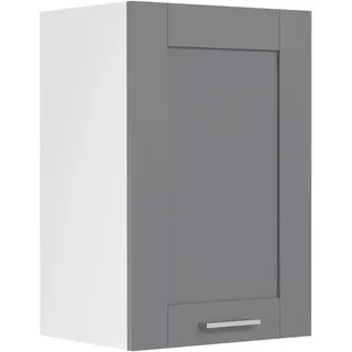 Hängeschrank VCM "Küchenschrank B. 40 cm Hängeschrank Küche Colura", schwarz (weiß, anthrazit), B:40cm T:31cm, Obermaterial: 100% Holz Wood., Schränke, Hängeschrank