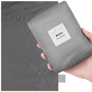 Ainiv Mini Picknickdecke, Ultraleicht tragbare Stranddecke, Sandabweisende Camingmatte, Ultraleicht Kompakt Strandtuch, Outdoor Decke für Strand, Reisen, BBQ, Picknick, Camping und Wandern 200 x 210cm