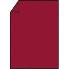 Rössler, Bastelpapier, Coloretti Blatt A4 160g Rosso im 10er Pack (10 x)