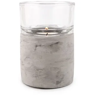 Pajoma Windlicht Ambiente Beton Grau