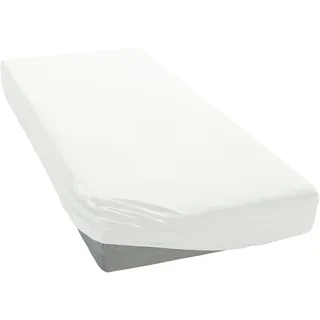 Bettlaken Microfaser-Jersey 200 x 200 cm weiß