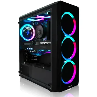 Greed Gaming-PC Intel Core i7 12700F 4,9 GHz 16 GB RAM 1 TB SSD Nvidia Geforce RTX 5060 Win 11 Pro