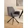 Esszimmerstuhl Glenda Polyester braun 2er Set