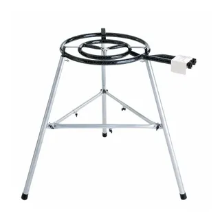 All'Grill Camping-Gasgrill schwarz