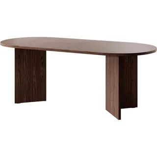 Selsey Ovo 90 x 75 x 204 cm Walnuss