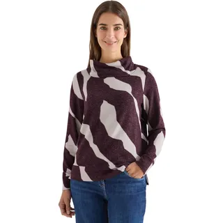 Cecil Damen Kuscheliges Shirt mit Muster