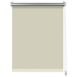 S SIENOC Thermorollo Klemmfix Rollo Verdunkelungsrollo Silberbeschichtung lichtundurchlässig Sichtschutz für Fenster & Türen (Beige, 100x150 cm)