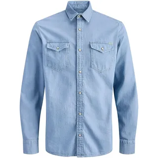 JACK & JONES Male Jeanshemd Comfort Fit Jeanshemd | Denim shirt