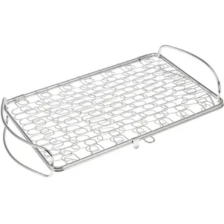 bremermann Grillkorb, Edelstahl // Metall // 24x8x42 cm , Grills, Grillzubehör