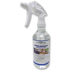 PandaCleaner Bio Möbel Reiniger - 500ml Antistatik Spray Möbel - Entfetter Reiniger Intensiv & Sensitiv - Holzreiniger Möbel für Kunststoff, Lack- & Lederoberflächen