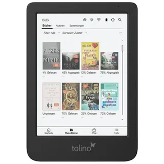 Tolino Shine color eBook-Reader (6 Zoll) Schwarz