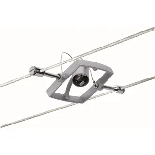 Paulmann Niedervolt-Seilsystem-Leuchte Universell GU5.3 10 W LED Chrom matt