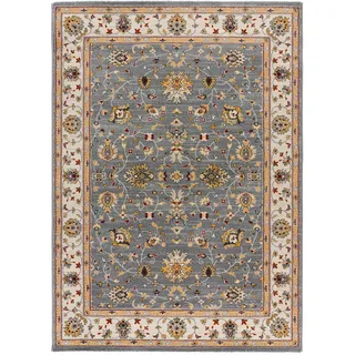 Atticgo Vintage-Teppiche Silber Classic 200/290 cm , Textil , Orientalisch , Rechteckig , 200x290 cm , Oeko-Tex® Standard 100 , antistatisch, für Fußbodenheizung geeignet, leicht zusammenrollbar , Teppiche und Böden, Teppiche, Vintageteppiche