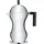 Pulcina 0,3 l 6 Tassen Schwarz/Silber