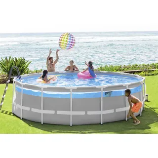 Intex Prism Frame Clear View Set 4,88 x 1,22 m inkl. Filterpumpe