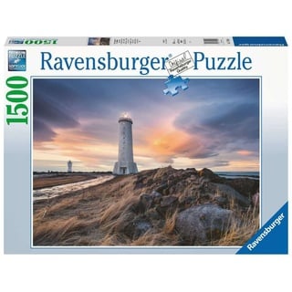 Ravensburger Puzzle Magische Stimmung über dem Leuchtturm von Akranes, Island 17106