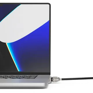 COMPULOCKS Sicherheitskabel für Macbook Pro 14 Zoll Laptop - Silver