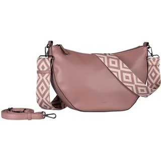 Gabor bags Linda Damen Umhängetasche Crossbody Bag Mittelgroß Rosa