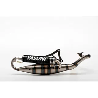 Auspuff Yasuni Scooter R Carbon für Minarelli liegend