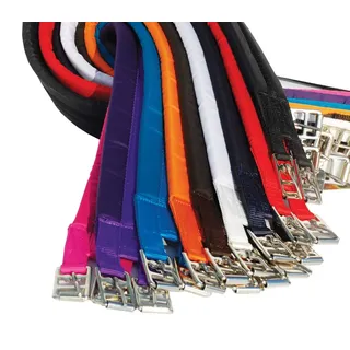 Rhinegold Gepolsterter Baumwoll-Gurt, 111,8 cm, Türkis