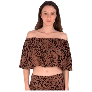 Hurley Damen Animix Off The Shoulder Top Lässige Hose