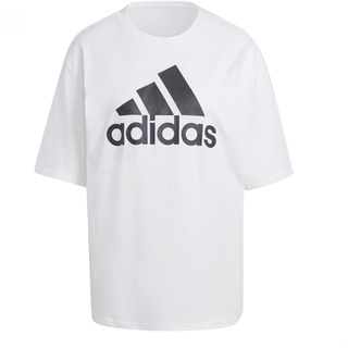 Adidas Sportswear T-Shirt »ESSENTIALS BIG LOGO BOYFRIEND« adidas Sportswear White / Black