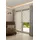 Doppelrollo Welle 80 x 200 cm grau