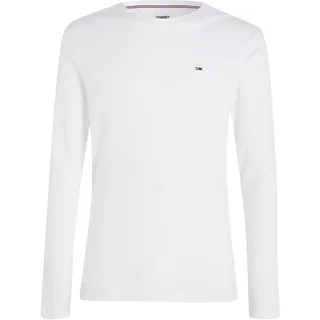 Tommy Hilfiger Tjm Original Rib Langarmshirt weiß S