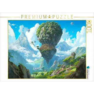 CALVENDO Puzzle Ein Motiv aus dem Kalender Zauberhafte Anime Welt | 1000 Teile Lege-Größe 64x48cm Foto-Puzzle für glückliche Stunden