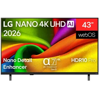 LG 43NU850B6LA 43" 4K UHD DLED Smart TV