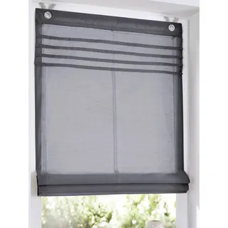 Kutti Raffrollo Kessy Biese 45 x 140 cm grau
