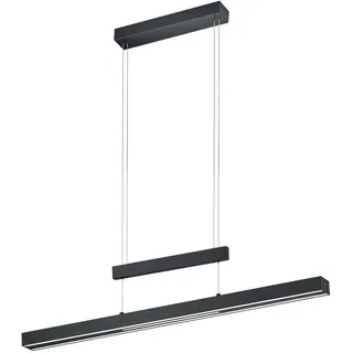 Trio Trajan 3-flg. LED 42 W 150 cm rund/Schwarz