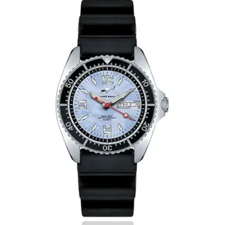 CHRIS BENZ - Taucheruhr-Armbanduhr - ONE MEDIUM 200M - CBM-H-KB-SW - Schwarz