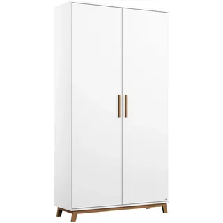 Rauch Drehtürenschrank Carlsson 92 x 203 x 53 cm Weiß