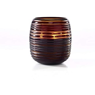 Onno Sphere Duftkerze, Glas, braun, XL