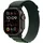 Watch Ultra 2 GPS + Cellular 44 mm Titaniumgehäuse schwarz Alpine Loop dunkelgrün M