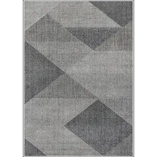 MANI TEXTILE Teppich Miran, 80 x 150 cm, Grau