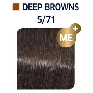 Wella Koleston Perfect Me+ Deep Browns Haarfarbe 5/71 hellbraun 60 ml