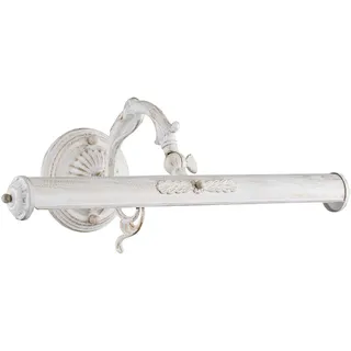 Maytoni Bilderleuchte , Weiß , Metall , länglich , 44.5x20.9x17.1 cm , Ce , schwenkbar , Lampen & Leuchten, Innenbeleuchtung, Wandleuchten, Bilderleuchten