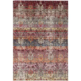Pergamon Kurzflor Designer Teppich Modern Vintage Orient Muster , Rosa , Textil , 120x170 cm , Teppiche und Böden, Teppiche, Vintageteppiche