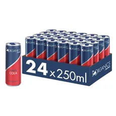 Red Bull Organics by Red Bull Simply Cola - 24er Palette Dosen - Bio-Erfrischungsgetränke 100% natürliche Zutaten, EINWEG (24 x 250 ml)