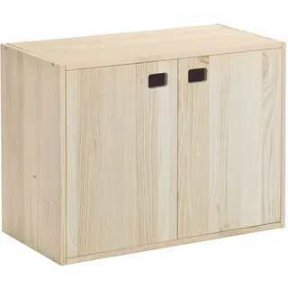 VDC DM2HOR99 ASTIGARRAGA DM2HOR99 Serie Dinamic 2 Türen Modul Horizontal Boden 33 cm Kiefer massiv Holz, 36,200000000000003 x 33 x 70,8 cm