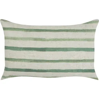 Beliani Kafra Dekokissen 30 x 50 cm Grün