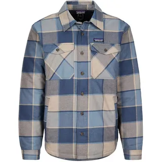 Patagonia M's LW Insulated Fjord Flannel Shirt - Warmes Hemd mit Kunstfaserisolation - William Smolder Blue