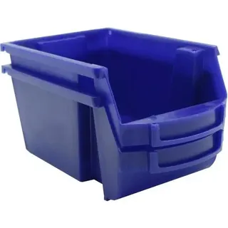 Viso SPACY2B, Aufbewahrungskorb, Blau, Rechteckig, Polypropylen (PP), Einfarbig, 1 l - Blau