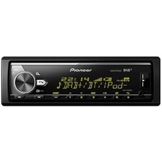 Pioneer MVH-X580DABAN inkl. DAB-Antenne, 1DIN Autoradio mit DAB+, RGB, deutsche Menüführung, Bluetooth, USB, AUX-Eingang, iPod/iPhone-Direktsteuerung, Freisprecheinrichtung, Smart Sync