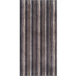 Egeria Combi Stripes Handtuch 50 x 100 cm grau