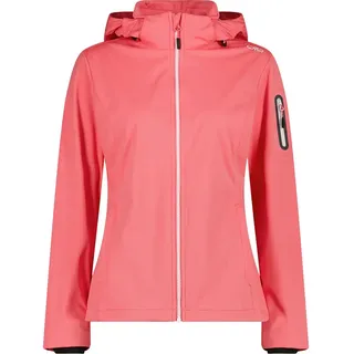 CMP Woman Jacket Zip Hood Coral - S